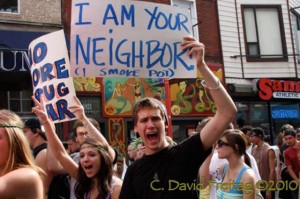 I am your neighbor and I smoke pot