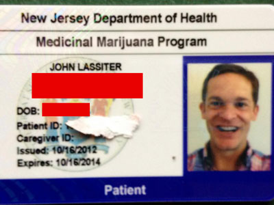 NJ medical marijuana patient ID card FiG exclusive 